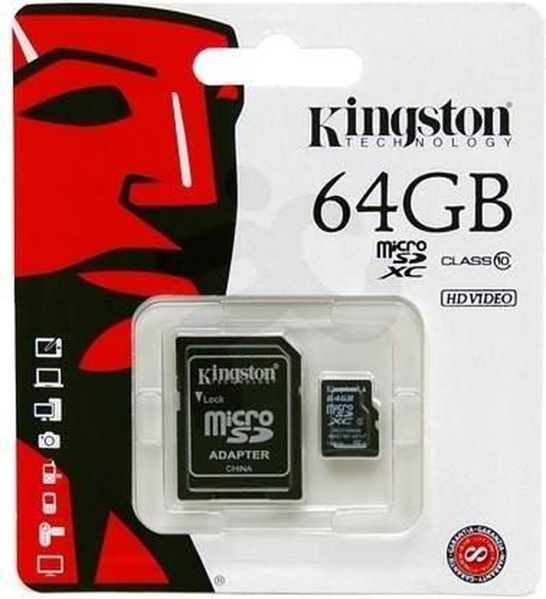 Kingston 64 GB Micro-sd kaart