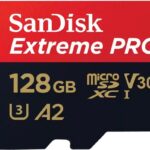 Sandisk Extreme Pro 128 GB Micro-sd kaart