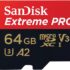 Sandisk Extreme Pro 64 GB Micro-SD kaart