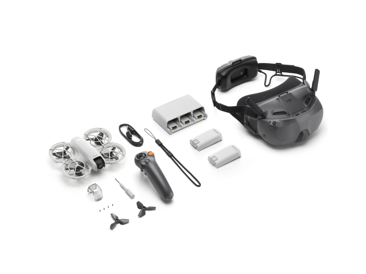 DJI NEO Motion Fly More Combo incl. DJI Goggles N3 en DJI RC Motion 3 - Afbeelding 1