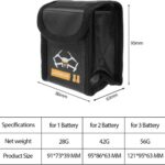 Lipo Accu Safety Bag DJI Mini 3/3 Pro/ 4Pro