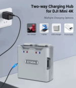 3 in 1 Two Way Charging hub voor DJI Mini 4K - 2 en 2-SE (huismerk) - Afbeelding 4
