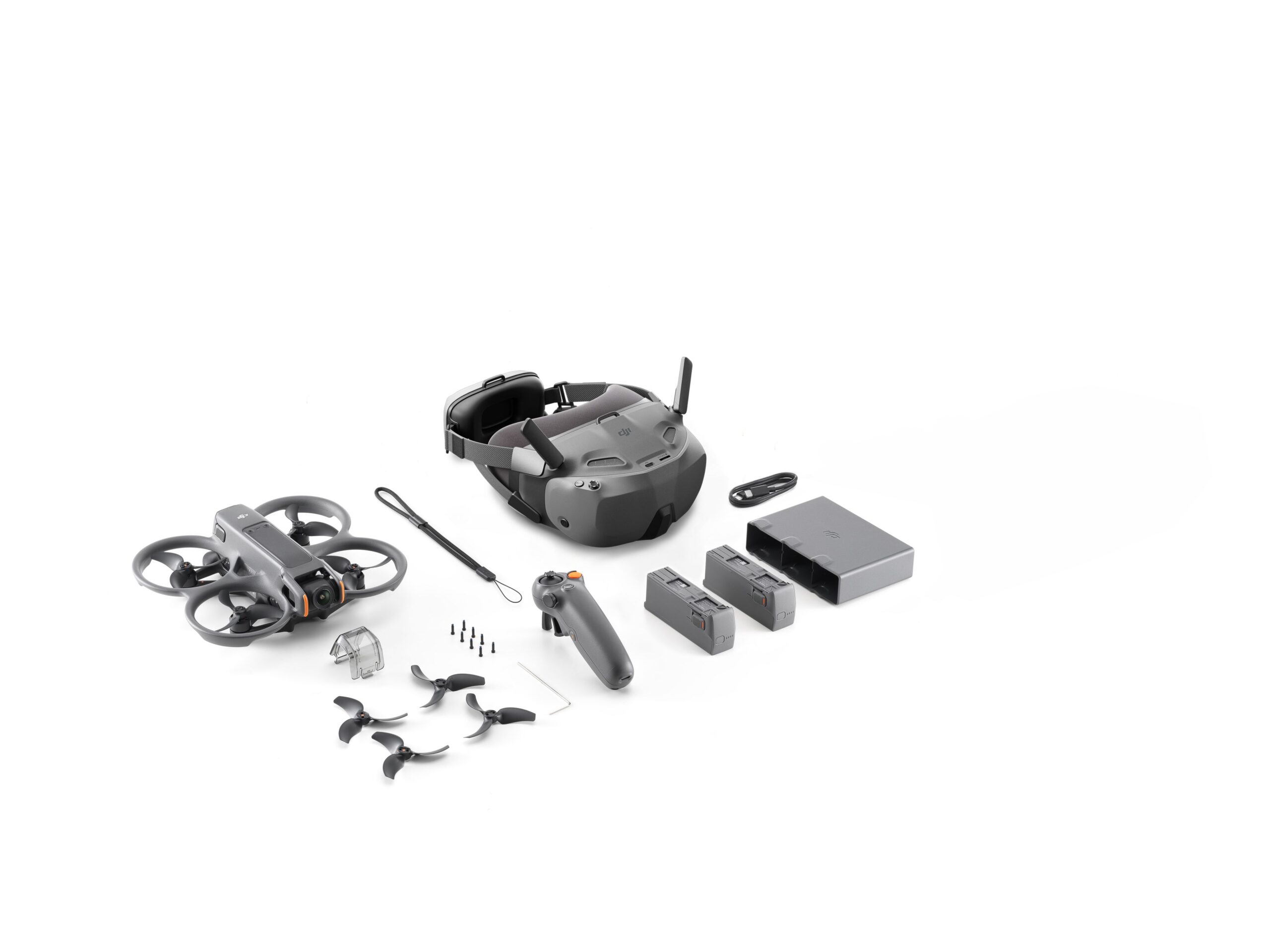 4096-3072-max DJI Avata 2 Fly Smart Combo (Three batteries - 3 accu) - Afbeelding 1