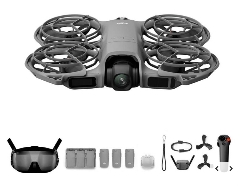 Screenshot DJI NEO 2 Motion Fly More Combo incl. Goggles N3 & RC Motion N3 - Afbeelding 1